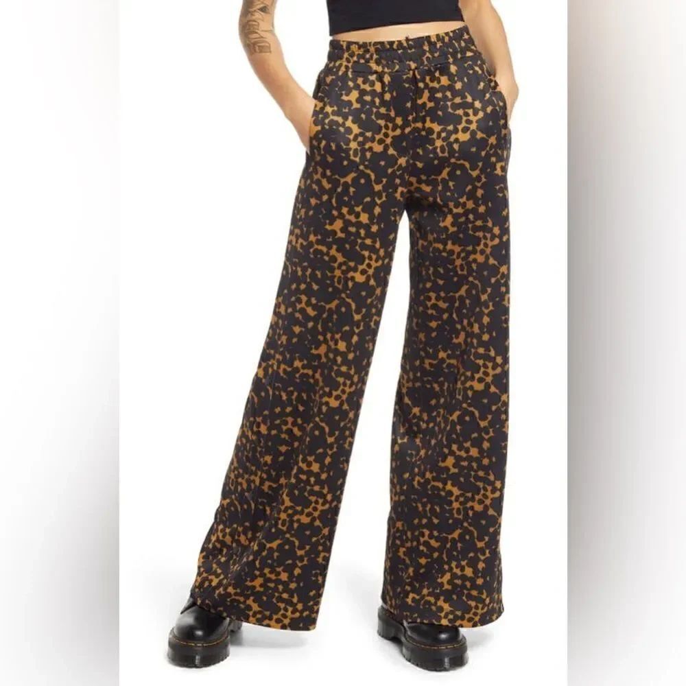 Cristina Martinez Wide Leg Track Trousers - Size XXS (Oversized)